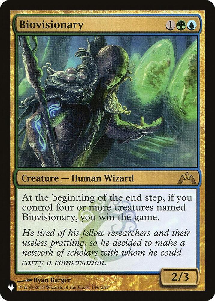 Biovisionary GTC-146/5075 (The List Reprints)  | Good Games North