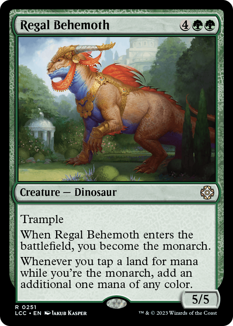 Regal Behemoth [The Lost Caverns of Ixalan Commander] | Good Games North