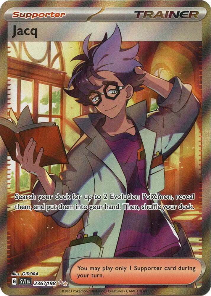 Jacq 236/198 (SV01: Scarlet & Violet Base Set)  - Holofoil | Good Games North