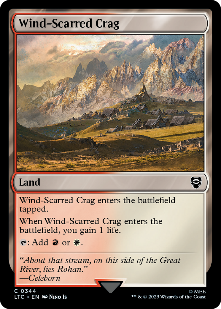 Wind-Scarred Crag [The Lord of the Rings: Tales of Middle-Earth Commander] | Good Games North