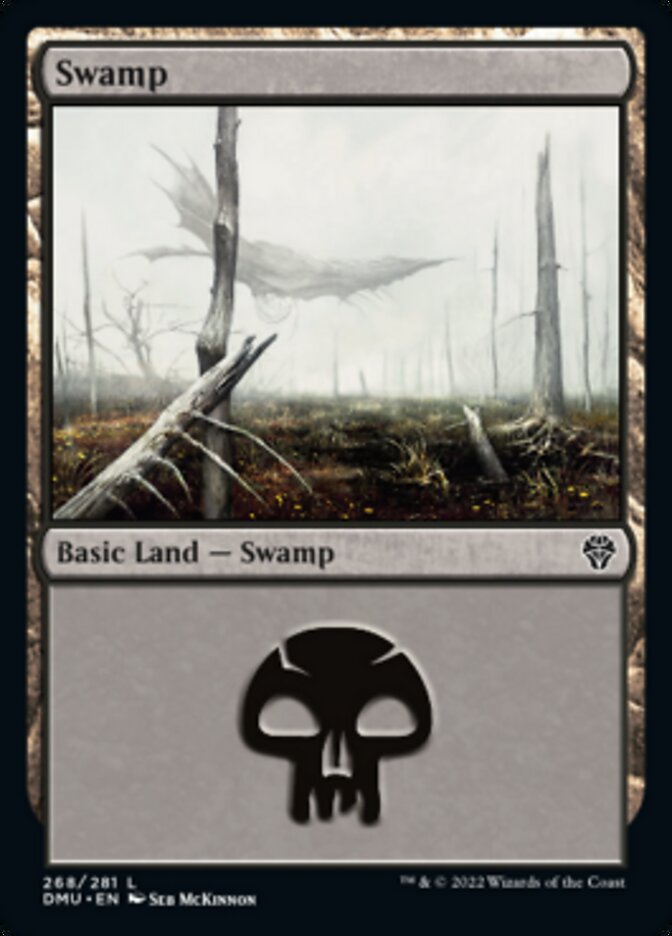 Swamp (268) [Dominaria United] | Good Games North