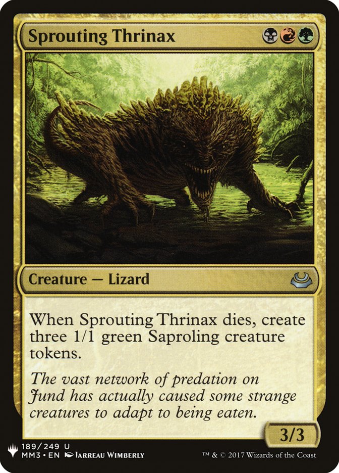 Sprouting Thrinax [Mystery Booster] | Good Games North