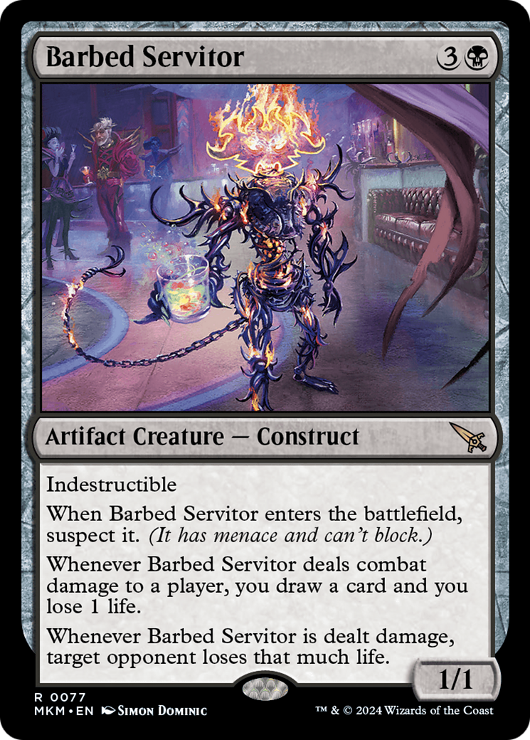 Barbed Servitor [Murders at Karlov Manor] | Good Games North