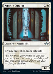 Angelic Curator (Foil Etched) [Modern Horizons 2] | Good Games North