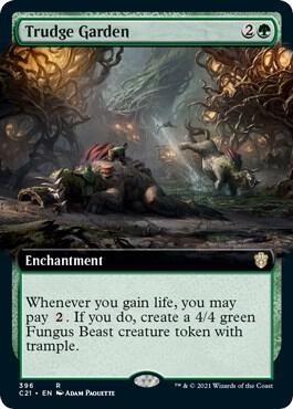 Trudge Garden Extended Art (Commander 2021)  | Good Games North
