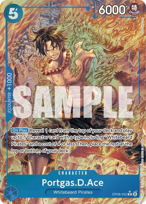 Portgas.D.Ace OP08-052 (Two Legends)  - Alternate Art Foil | Good Games North