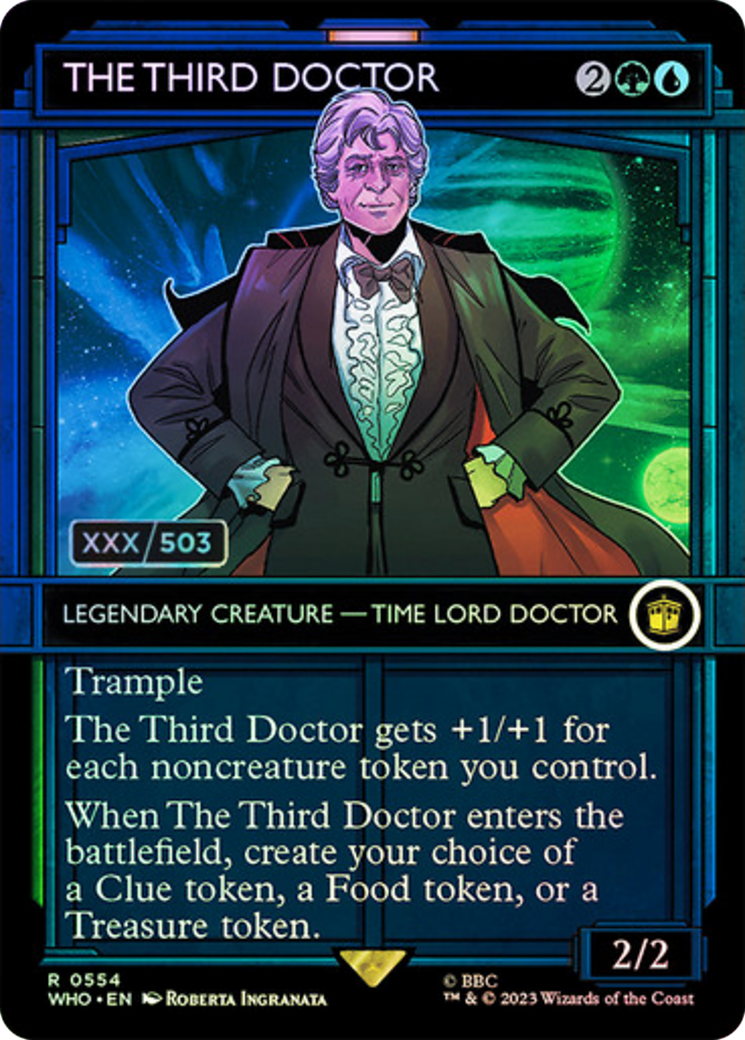 The Third Doctor (Serial Numbered) [Doctor Who] | Good Games North