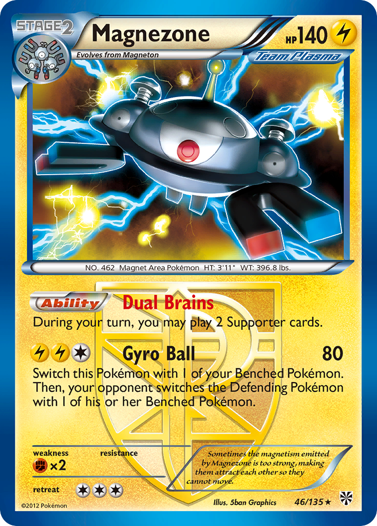 Magnezone (46/135) [Black & White: Plasma Storm] | Good Games North