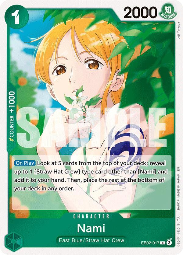 Nami EB02-017 (Extra Booster: Anime 25th Collection)  - Foil | Good Games North