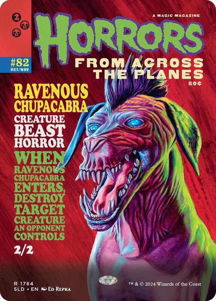Ravenous Chupacabra 1764/1 (Secret Lair Drop Series)  - Borderless | Good Games North