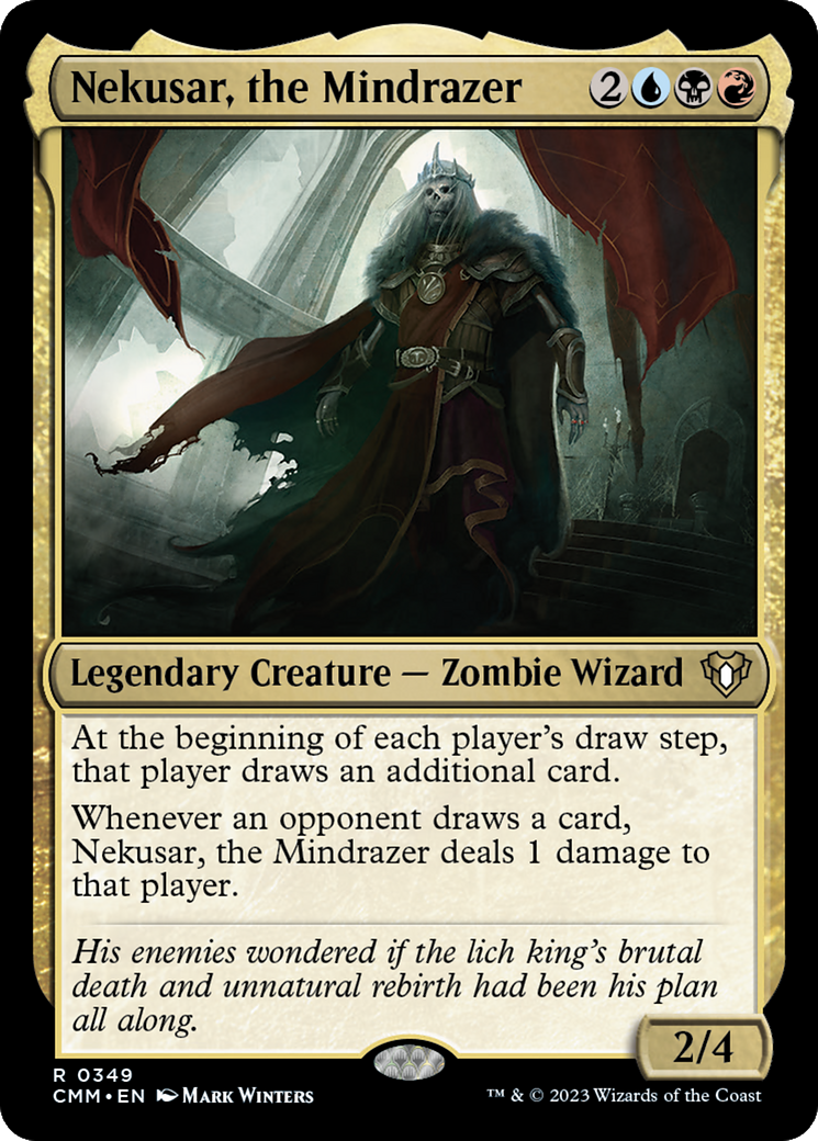 Nekusar, the Mindrazer [Commander Masters] | Good Games North
