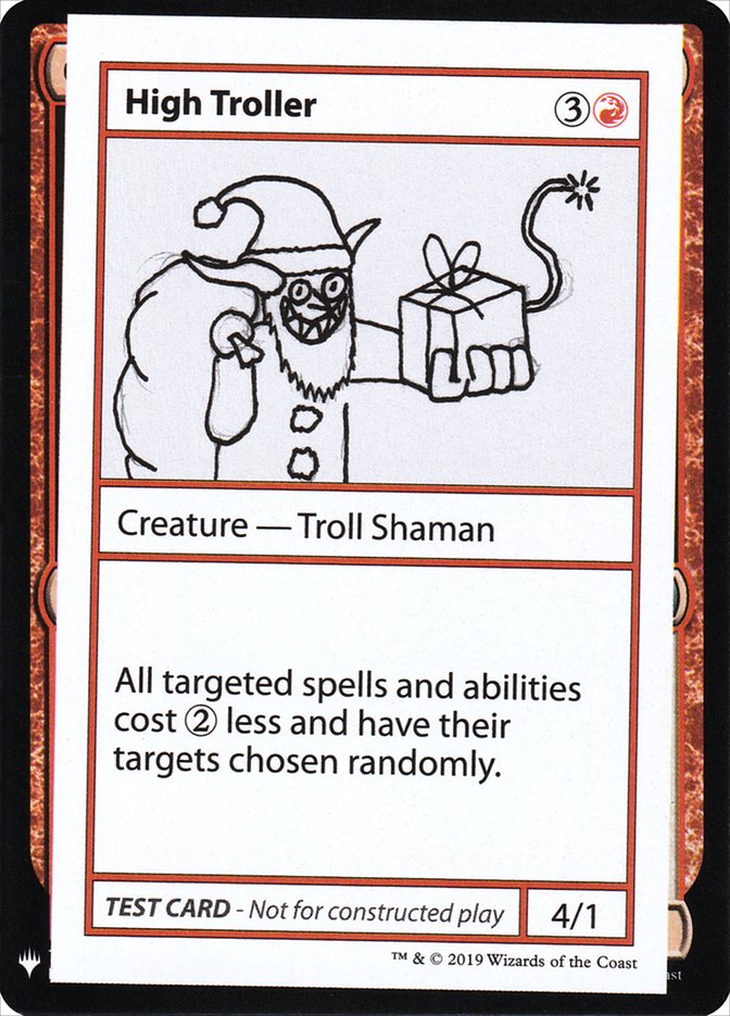 High Troller [Mystery Booster Playtest Cards] | Good Games North