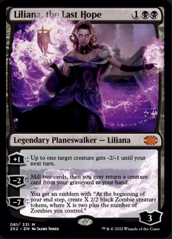 Liliana, the Last Hope [Double Masters 2022] | Good Games North