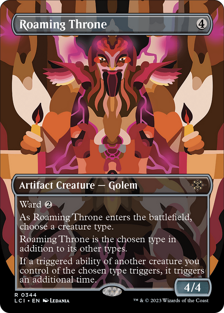 Roaming Throne (Borderless) [The Lost Caverns of Ixalan] | Good Games North