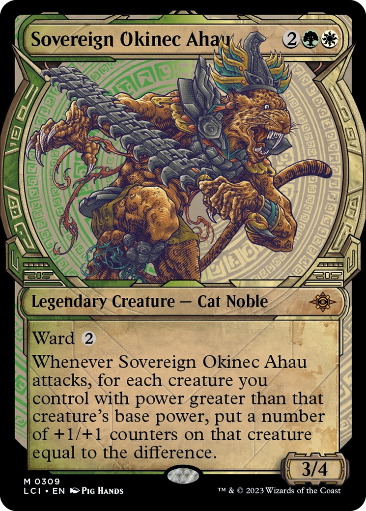 Sovereign Okinec Ahau (Showcase) [The Lost Caverns of Ixalan] | Good Games North