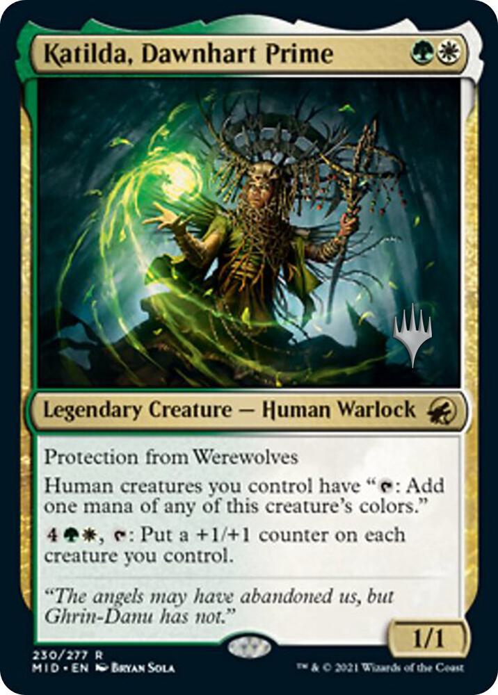 Katilda Dawnhart Prime 230 (Promo Pack: Innistrad: Midnight Hunt)  | Good Games North