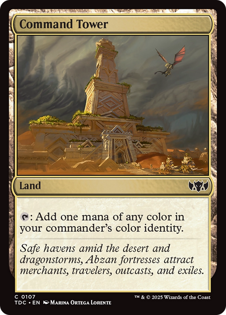Command Tower [Tarkir: Dragonstorm Commander] | Good Games North
