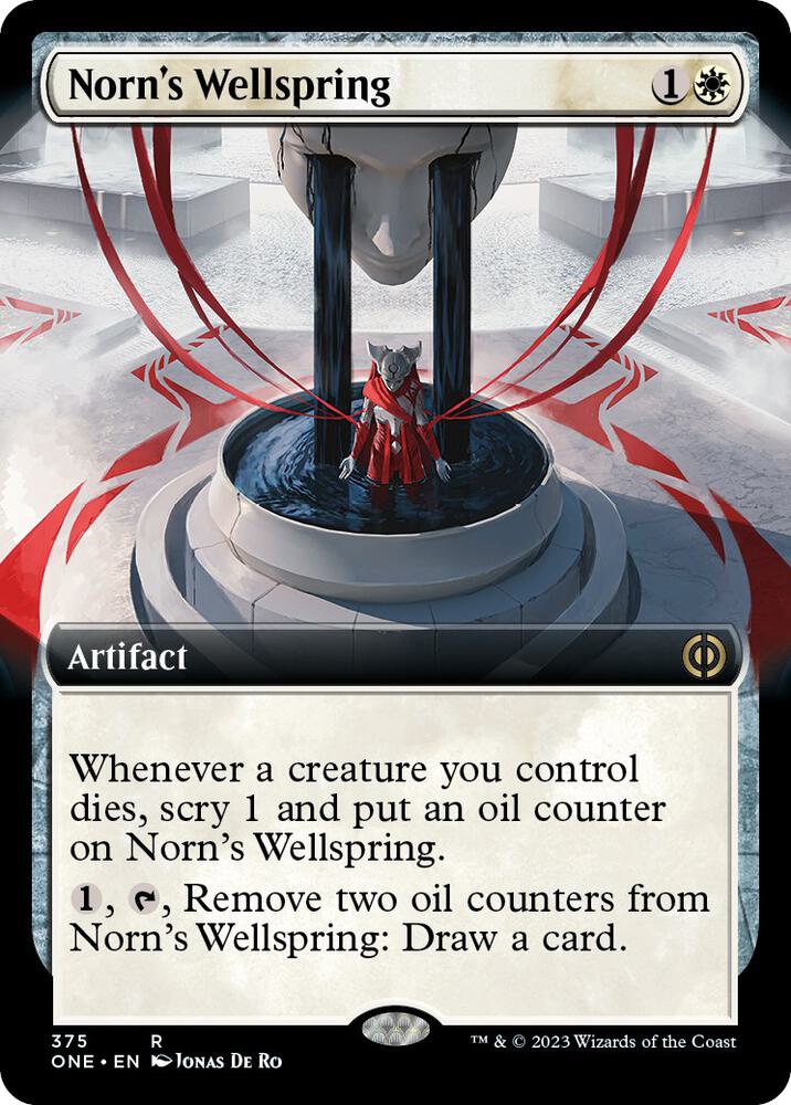 Norns Wellspring Extended Art (Phyrexia: All Will Be One)  - undefined | Good Games North