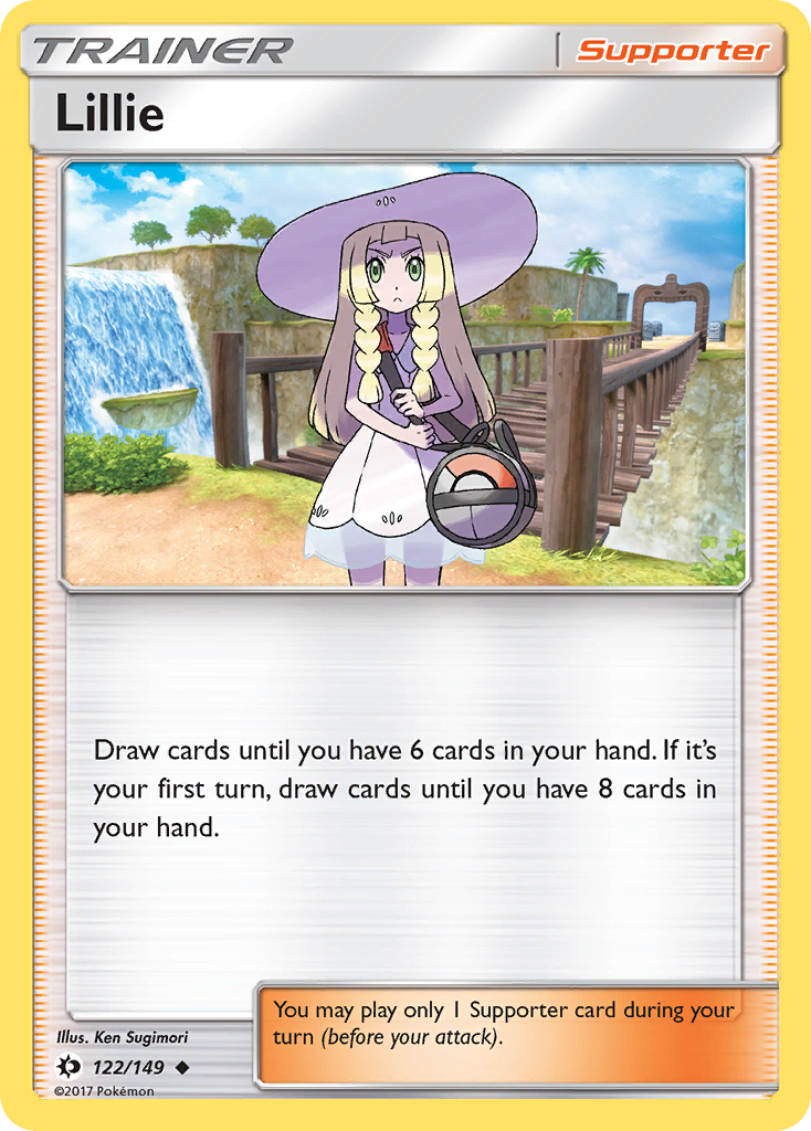 Lillie (122/149) [Sun & Moon: Base Set] | Good Games North
