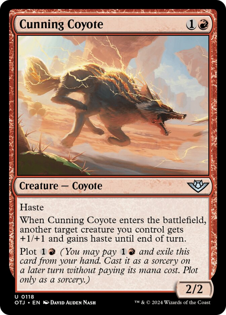 Cunning Coyote [Outlaws of Thunder Junction] | Good Games North
