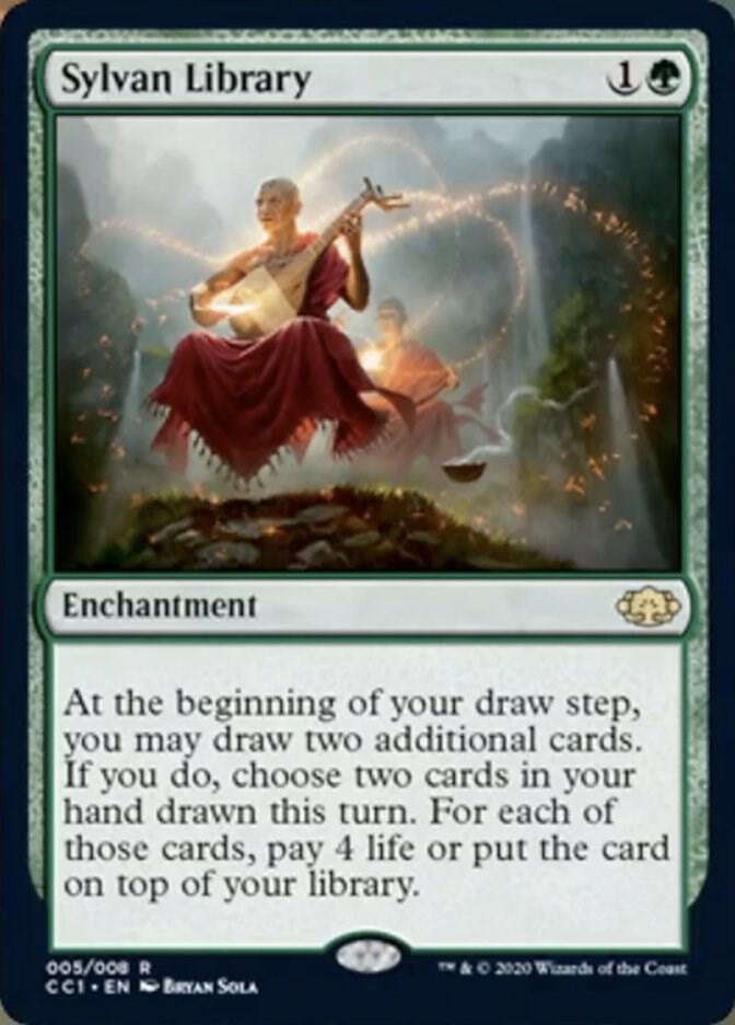 Sylvan Library (Commander Collection: Green)  | Good Games North
