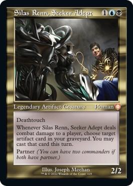 Silas Renn Seeker Adept Retro Frame (Commander: The Brothers' War)  | Good Games North