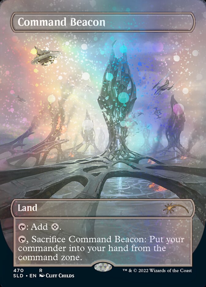 Command Beacon (Galaxy Foil) [Secret Lair Drop Series] | Good Games North