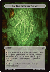 Rot Like the Scum You Are (Full Art) [Duskmourn: Archenemy] | Good Games North