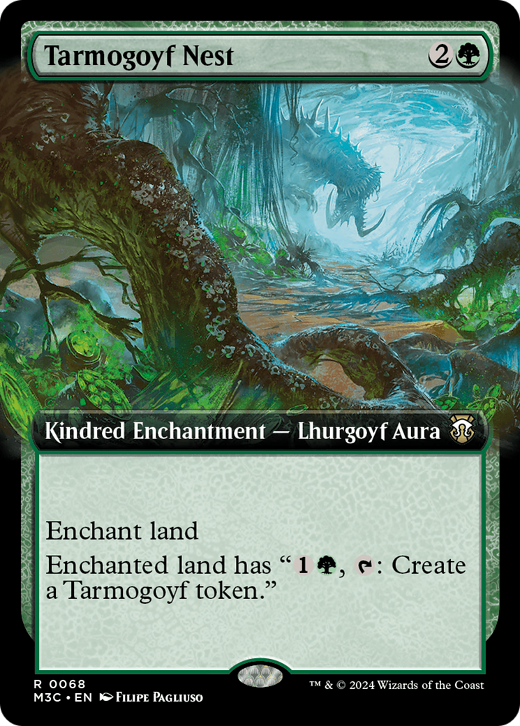 Tarmogoyf Nest (Extended Art) [Modern Horizons 3 Commander] | Good Games North