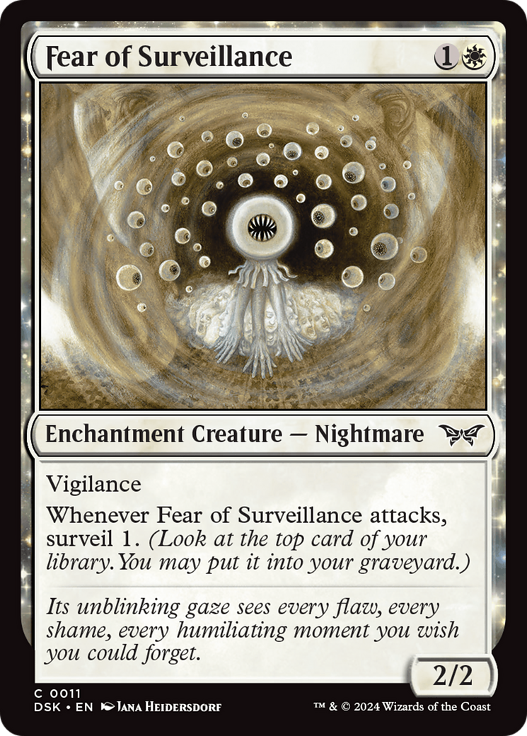Fear of Surveillance [Duskmourn: House of Horror] | Good Games North