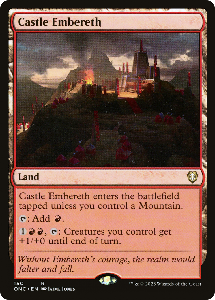 Castle Embereth [Phyrexia: All Will Be One Commander] | Good Games North