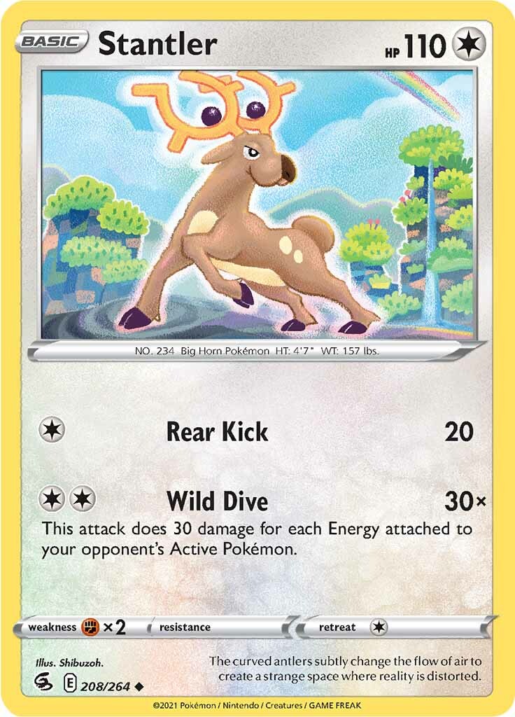 Stantler (208/264) [Sword & Shield: Fusion Strike] | Good Games North