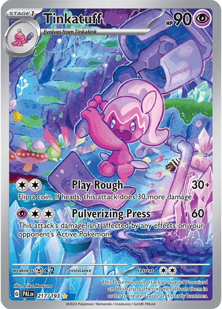 Tinkatuff (217/193) [Scarlet & Violet: Paldea Evolved] | Good Games North