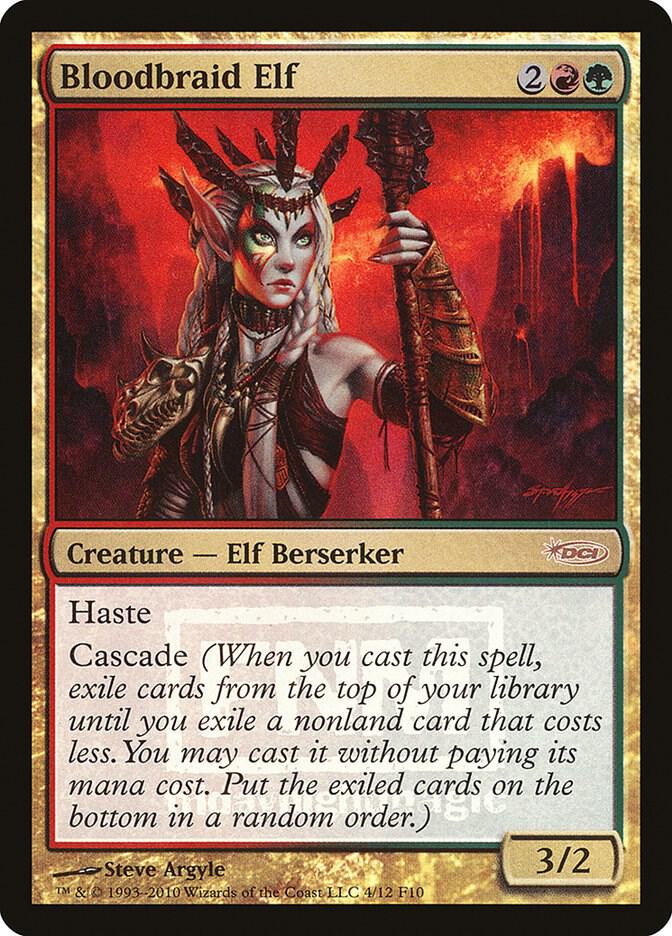 Bloodbraid Elf (FNM Promos)  - Foil | Good Games North