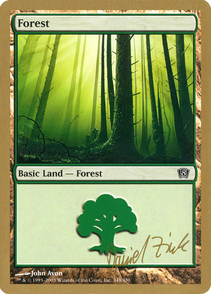 Forest (dz348) (Daniel Zink) [World Championship Decks 2003] | Good Games North