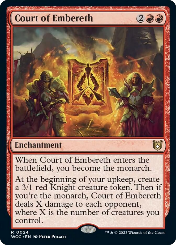 Court of Embereth [Wilds of Eldraine Commander] | Good Games North