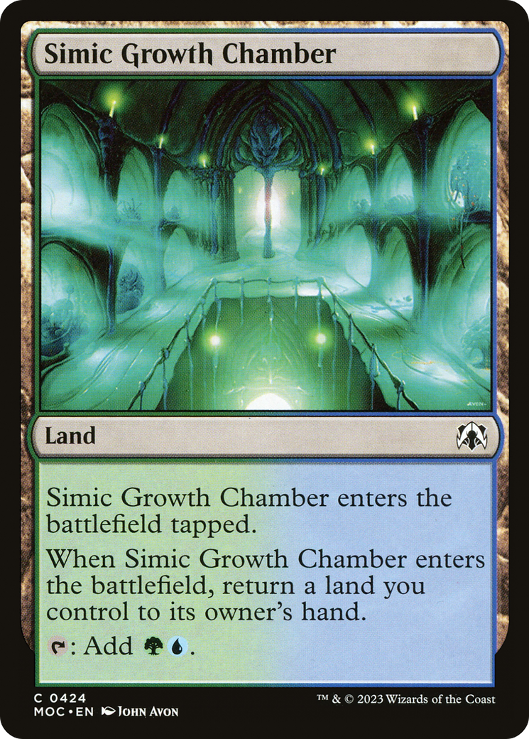 Simic Growth Chamber [March of the Machine Commander] | Good Games North