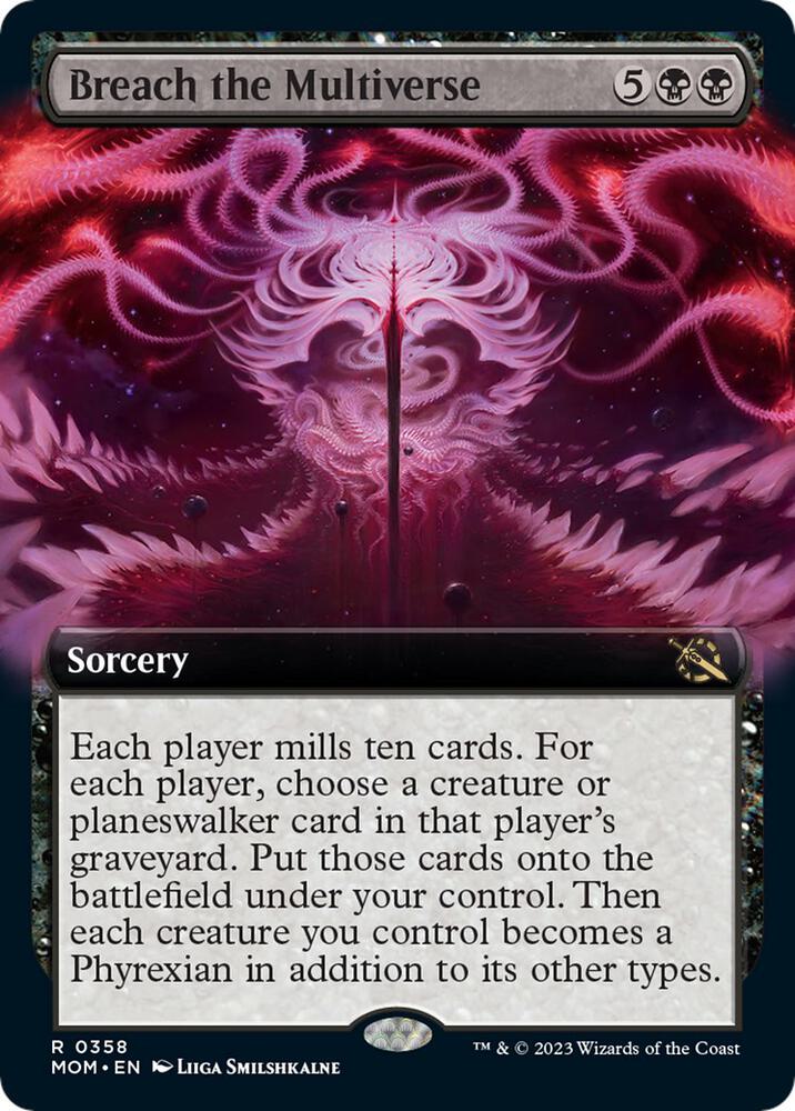 Breach the Multiverse Extended Art (March of the Machine)  - Foil | Good Games North
