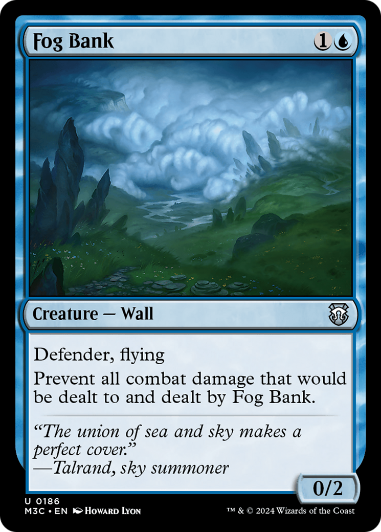 Fog Bank (Ripple Foil) [Modern Horizons 3 Commander] | Good Games North
