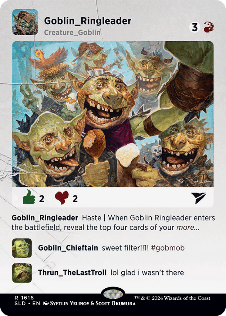 Goblin Ringleader [Secret Lair Drop Series] | Good Games North