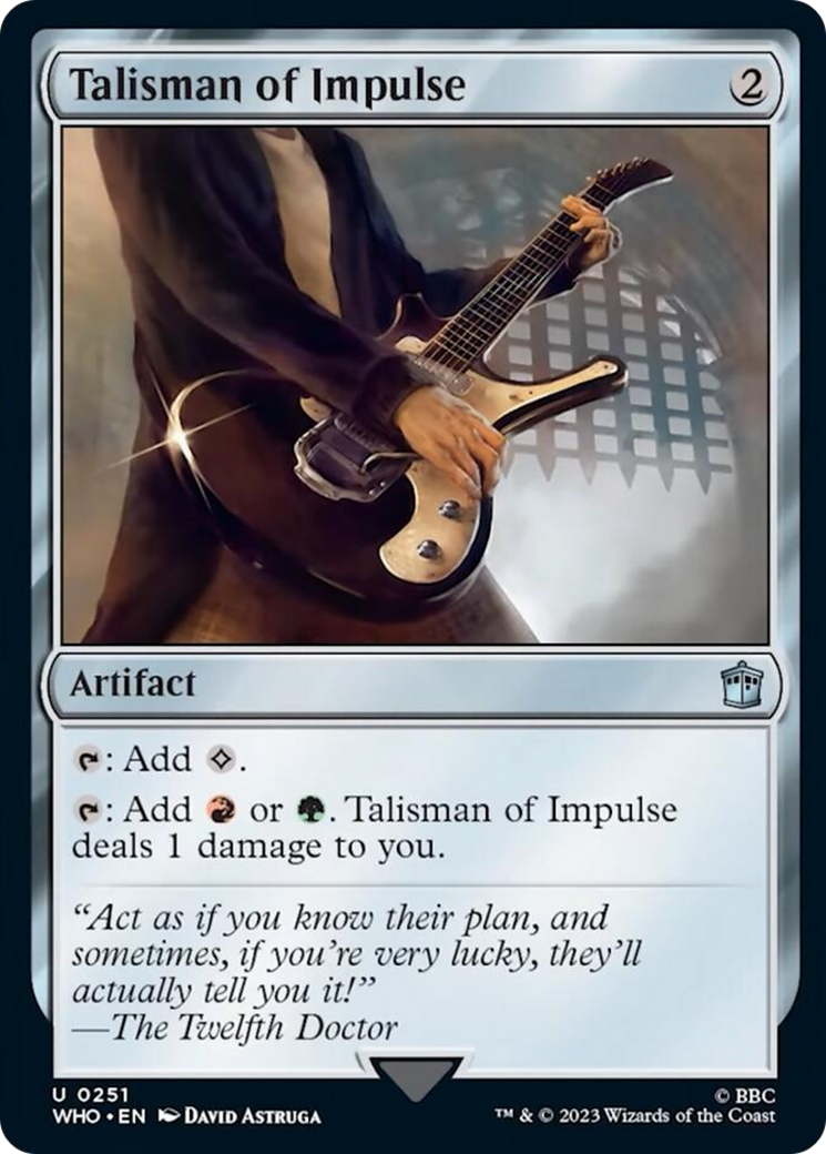 Talisman of Impulse [Doctor Who] | Good Games North