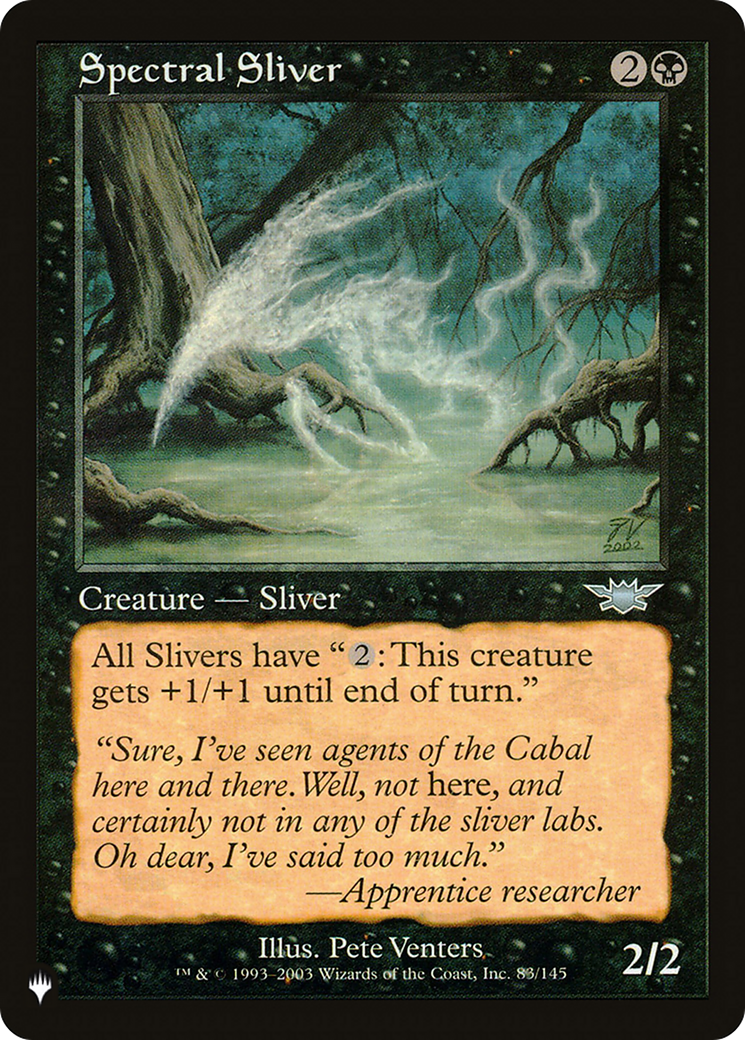 Spectral Sliver [The List] | Good Games North