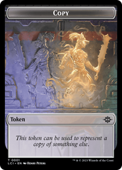 Copy // Dinosaur Double-Sided Token [The Lost Caverns of Ixalan Commander Tokens] | Good Games North