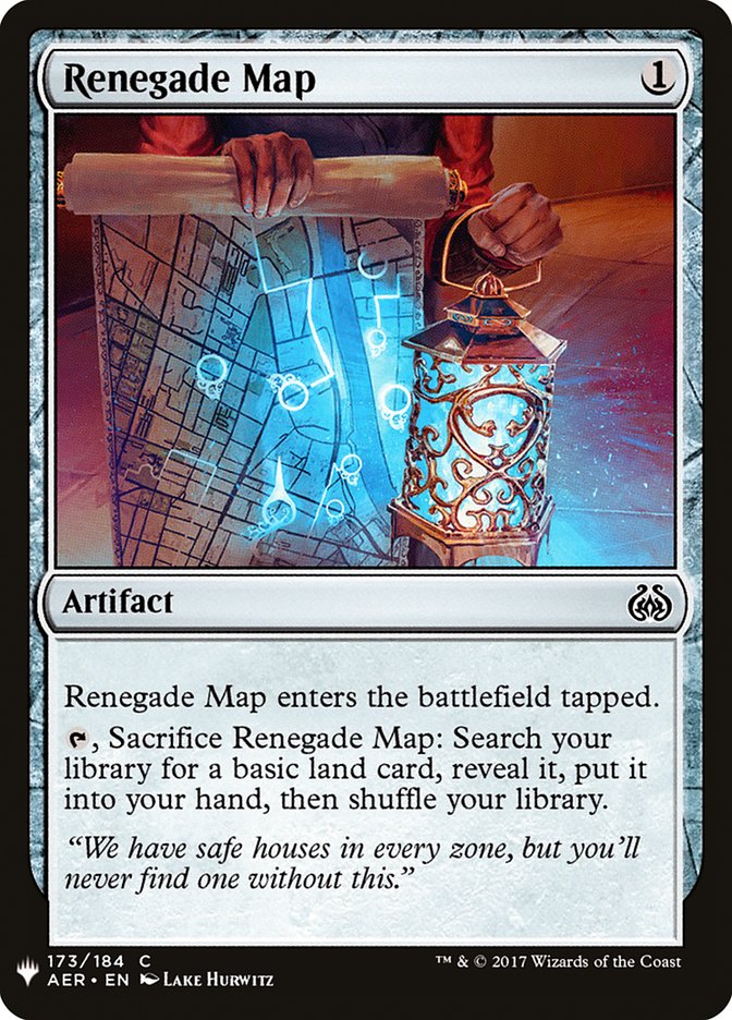 Renegade Map [Mystery Booster] | Good Games North