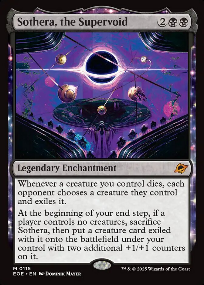 Sothera, the Supervoid (Edge of Eternities)  - Foil | Good Games North