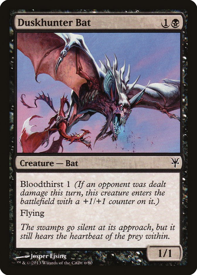 Duskhunter Bat [Duel Decks: Sorin vs. Tibalt] | Good Games North
