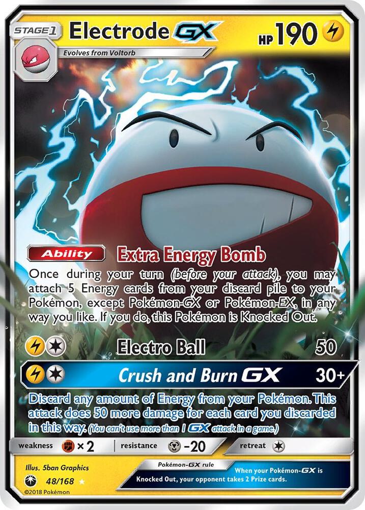 Electrode GX 48/168 (SM - Celestial Storm)  - Holofoil | Good Games North