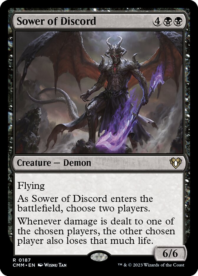 Sower of Discord 187 (Commander Masters)  | Good Games North