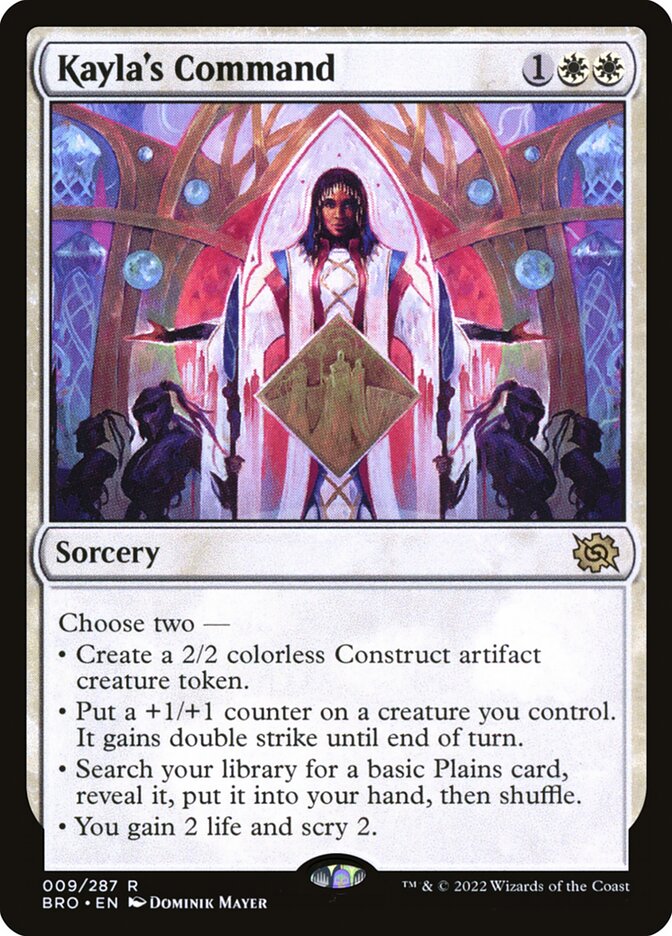 Kayla's Command (The Brothers' War)  - Foil | Good Games North