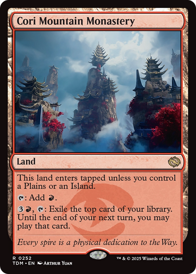 Cori Mountain Monastery [Tarkir: Dragonstorm] | Good Games North
